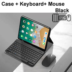 For iPad 5th Gen 2017 6th Gen 2018 9.7 Inch Case, Bluetooth keyboard case for iPad Air 1 Air 2 Pro 9.7 Inch keyboard Cover Funda
