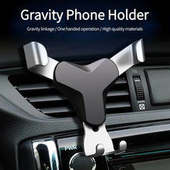 Universal Car Holder For Phone in Car Air Vent Mount Clip Cell Holder Gravity Mobile Phone Stand For iPhone 15 Xiaomi Samsung