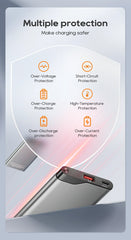 KUULAA 22.5W Power Bank 10000mAh Portable Charger PowerBank Fast Charging External Battery For iPhone17 16 14 Xiaomi poweer bank