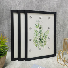3PCS Wooden Photo Frames Set – Wall & Stand Display (10x15–A4) Home Decor