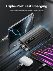 KUULAA Power Bank 10000mAh 22.5W PD Fast Charging Portable Charger External Battery For iPhone 17 16 15 Samsung Huawei Powerbank