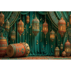 Indian Garlands Diwali Backgrounds Marigold Flowers Curtain Puja Ganpati Pooja Traditional Birthday Wedding Party Decor Backdrop