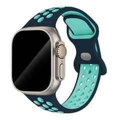 Sport Strap for Apple Watch Band 44mm 45mm 46mm 49mm/38mm 40 41mm Colored Particles Rubber Band IWatch Ultra 11 10 9 8 7 6 5 SE