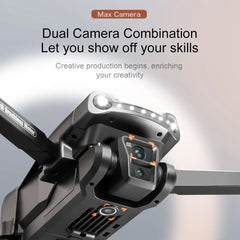 Lenovo V198MAX GPS Drone 8K Professional Camera Aerial FPV Brush Laser Obstacle with Large Screen Remote Control Folding Dron