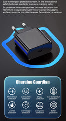 PD 45W Super Fast Charger For SAMSUNG Galaxy S21 S22 S23 S24 Ultra Fast Charging Phone USB C Charge Type C Cable 2M Wall Adapter