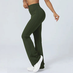 Cloud Hide Leisure Blue Sports Pants Women Home Workout Long Yoga Trousers Gym Fitness Leggings Running High Waist Street Tights
