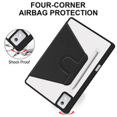 For Lenovo Xiaoxin Pad Pro 12 7 2025 Case TB375FC Acrylic Rotating Stand Tablet Funda For Lenovo Tab P12 12.7 inch TB371FC 2023
