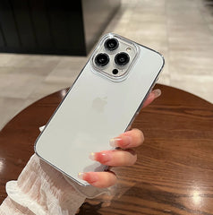 Ultra Thin Clear Phone Case For iPhone 11 12 13 14 15 16 17 Pro Max Air 8 7 Plus Mini X XR XS 6 5 Transparent Cover Accessories