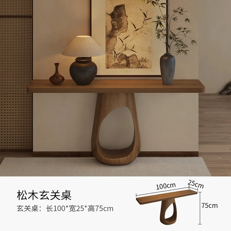 American Classic Console Table Unique Design Mid Century Cool Console Table Porch Entrance Recibidores Para Entrada Living Room Furniture