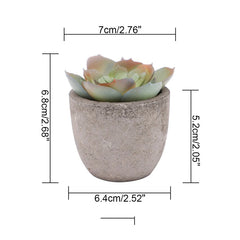 Mini Artificial Aloe Plants Bonsai Small Simulated Tree Pot Plants Fake Flowers Office Table Potted Ornaments Home Garden Decor