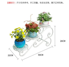 Metal Succulent Stand – Mini Desktop Plant Display Rack Home Decor