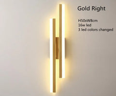 LED Bedroom Wall Lamp Wall Sconces Copper Line Pipe Acrylic Lampshade Indoor Lighting for Living Room Corridor Light Fixture