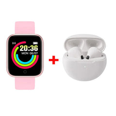 D20 Smart Watch Sport Fitness Tracker Pedometer Smartwatch for Men Women Digital Wristwatch Y68 Pro6 Gift