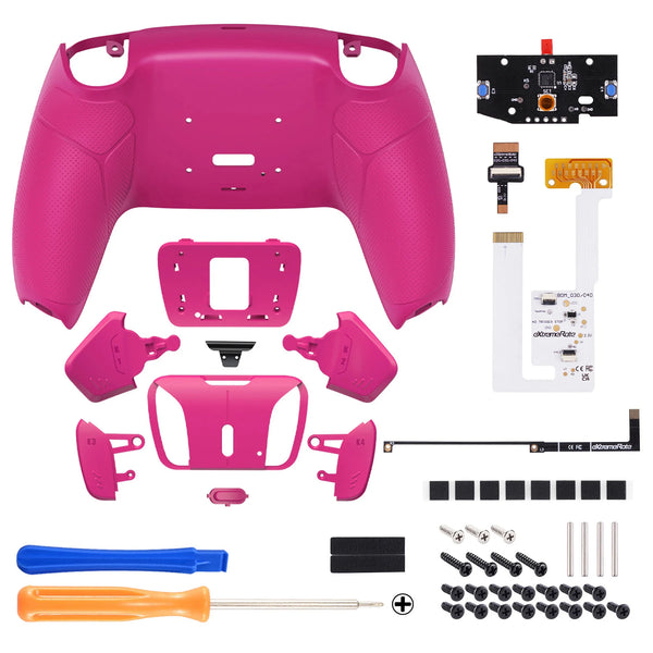 eXtremeRate Programable RISE4 V3 Remap Kit for ps5 Controller BDM-030/040/050, Upgrade Board & Redesigned Back Shell & Buttons