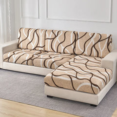 new floral printed stretch sofa seat cushion cover backrest cover protector for couch sofa cover L shape chaselong slipcovers