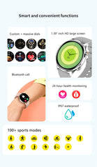 2026 New Smartwatch Women AMOLED HD Screen Always On Display Bluetooth Call IP68 Waterproof GPS Smart Men Watch For Android ios