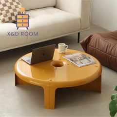 X&D Nordic Circular Coffee Table Creative Small-sized Coffee Table Can Be Split Spliced And Combined With Edge Tables Living Room Furniture