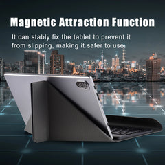 Universal 10.1-inch Tablet Case with BT Keyboard Magnetic Cover Protection Case Tablet Case Foldable and Portable 150mAh Battery