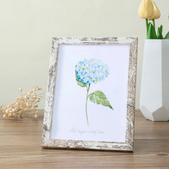 Wooden Photo Frame – Wall Hanging & Stand Display (10x15–A4) Home Decor