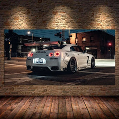 Modern Car Canvas Wall Art Poster – Living Room & Bedroom Decor