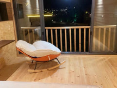 Living Room Single Sofa Balcony Recliner Lazy Sofa Chair