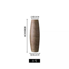 Nordic Design Floor Vase Hydroponic Flower Pot Arrangement Flower Large Vase Creative Living Room Home Decoration Floreros FYVS