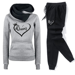 Women’s 2025 Casual Sports Tracksuit Long Sleeve Set