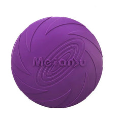 OUZEY Bite Resistant Flying Disc Toys For Dog Multifunction Pet Puppy Training Toys Outdoor Interactive Game Pet Dogs Products Pet Shop