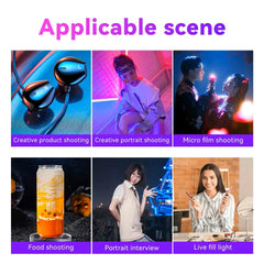 10inch RGB LED Photo Studio Light Remote Control For Game Live Video Lighting Camera PortaVideo Recording Photography Panel Lamp