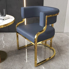 Hotel Makeup Chair Metal Floor Aesthetic Nordic Garden Chairs Reading  Dining chair Kitchen & Dining Furniture