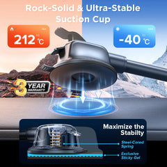 Joyroom 360° Long Arm Car Phone Holder Universal Air Vent GPS Stand Rotating Dashboard Mobile Cell Support For iPhone Samsung