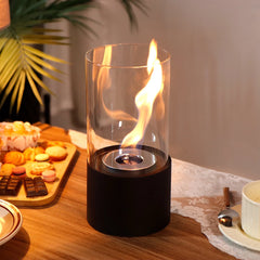 Tabletop Candle Lantern Indoor Outdoor Portable Tabletop Lantern for Home Kitchen Living Room Garden Balcony