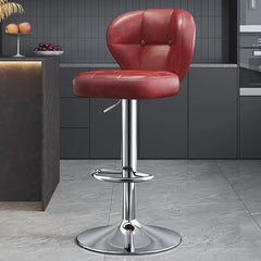 Commercial high platform chair, high footstool chair, adjustable height, rotatable, bar counter chair, front desk cashier stool Kitchen & Dining Furniture