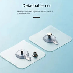 Photo Frame Hooks Storage Rack Screw Holders Door Hanger Self-Adhesive Multi-Function Gadgets Organizer Kitchen Accessorie