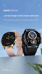 2026 New Smartwatch Women AMOLED HD Screen Always On Display Bluetooth Call IP68 Waterproof GPS Smart Men Watch For Android ios
