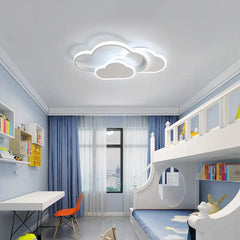 Cloud Ceiling Light,32w Creative LED Ceiling Lamp with Dimmable Remote Control 3000-6500k 2800lm,for Living Room