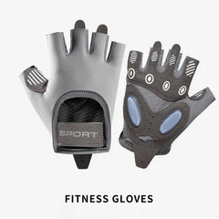 1 Pair Slip-Resistant Fitness Gloves – Weightlifting & Gym Training