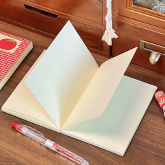 Lovely Tomato Notebook Thick Notepads with 78-96 Page Unlined Journal for Writing Drawing Sketching Journaling Mind Map