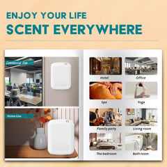 Fragrance Diffuser Aromatic Oil Diffuser Electric Home Air Freshener Machine Wall Hanging Essential Oil Diffuser For Hotel Home Decor