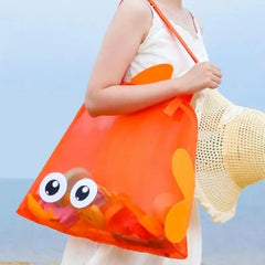 New New Travel  Children's Cartoon Toy Storage Bag Swimsuit Storage Bag Big Eye Handheld Toiletry Bag