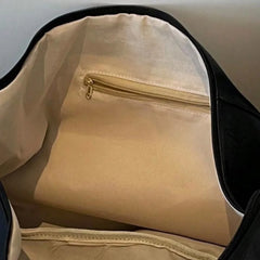 Stylish Dumpling Shaped PU Crossbody Bag for Men, Suitable for Casual Outings and Large Capacity Needs