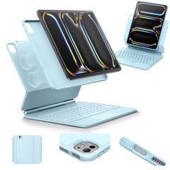 ESR iPad Pro 11/13 Keyboard Case (2024) iPad Pro 11/12.9& Air 11/13(2024/2025) Magnetic Stand Portrait/Landscape Removable Cover