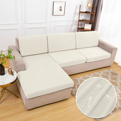 Waterproof Sofa Cushion Covers Non-slip Silky Sofa Seat Covers Furniture Protector Soft Stretch Sofa Cover For Living Room Hotel