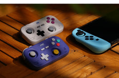 IINE Retro Pocket Chronos Controller Nintendo Layout, Hall Effect Joysticks, 1000Hz Polling Rate,Portable for Switch/PC/Mobile