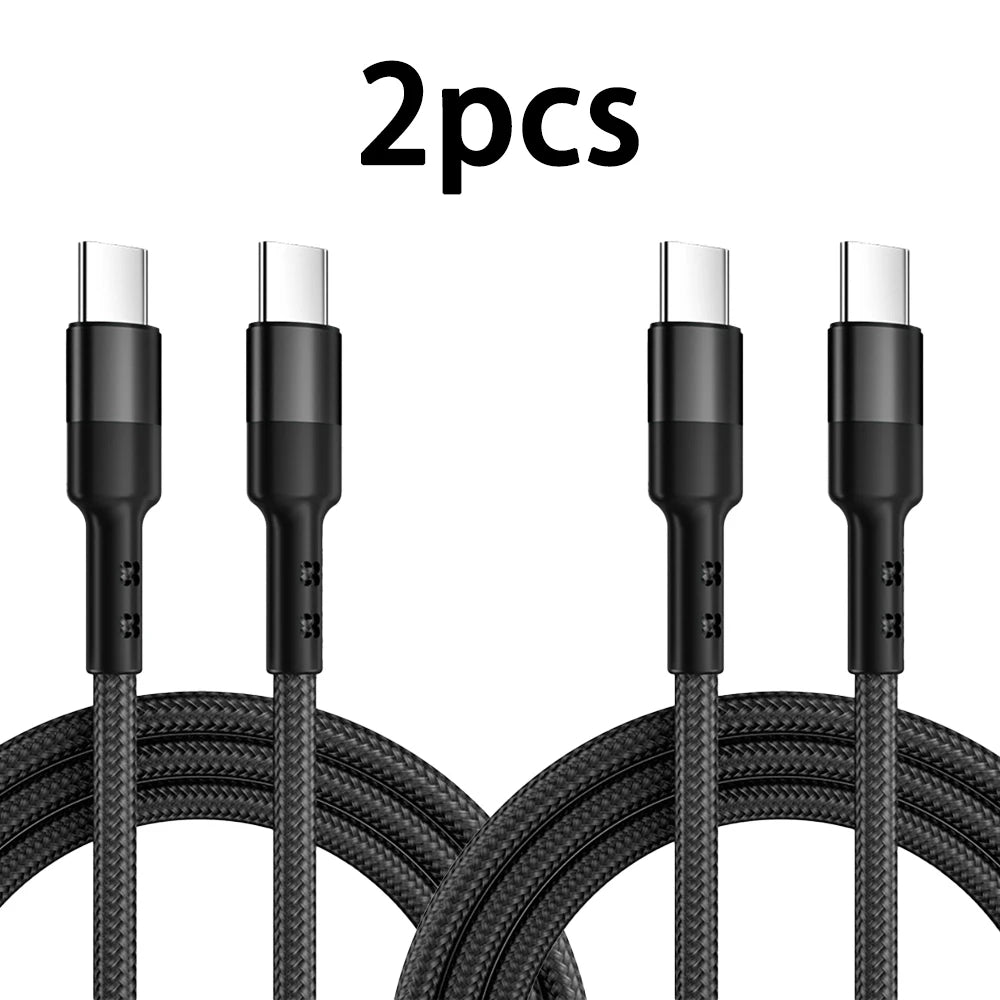 UGOURD PD240W Ultra Fast Charge Cable Type USB C 100W Type C Charger Cable for iPhone 15 Xiaomi MacBook Pro with E-Marker Chip