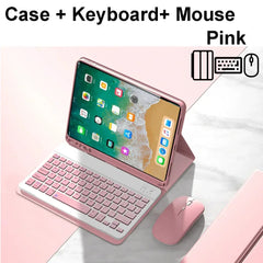 For iPad 5th Gen 2017 6th Gen 2018 9.7 Inch Case, Bluetooth keyboard case for iPad Air 1 Air 2 Pro 9.7 Inch keyboard Cover Funda