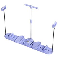 Multi-Function Simulated Ski Trainer with Handle & Pull Rope Fitness Ski Machine Pelvic & Hip Strengthener Exercise Equipment
