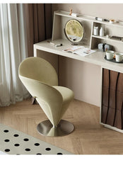 Modern Rotatable Makeup Stool for Bedroom & Dressing Room