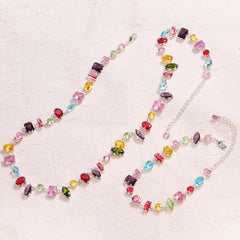 18K Gold Plated Crystal Zircon Necklace for Women – Luxury Jewelry