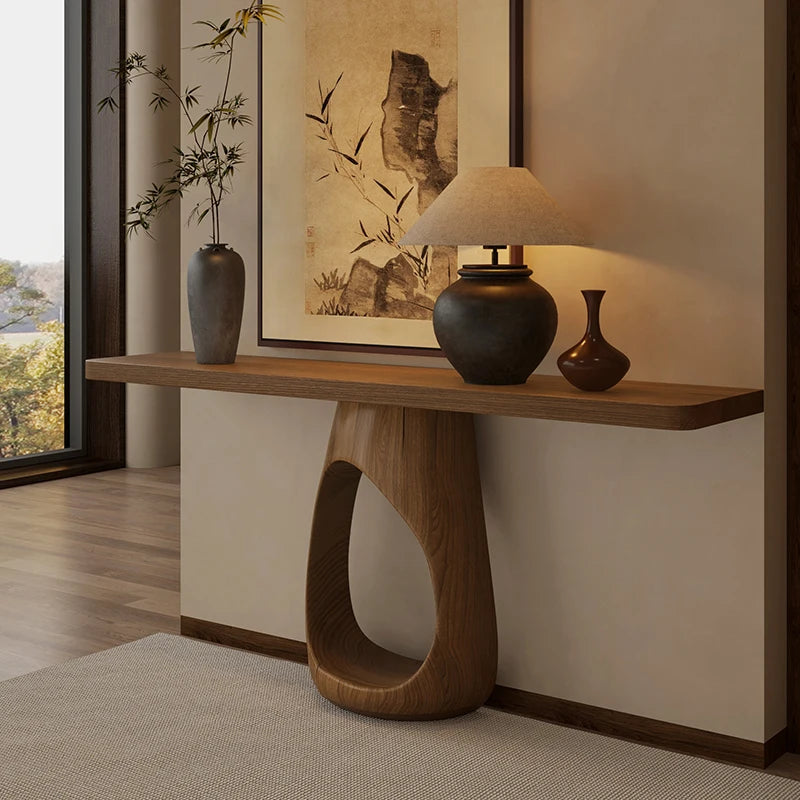 American Classic Console Table Unique Design Mid Century Cool Console Table Porch Entrance Recibidores Para Entrada Living Room Furniture